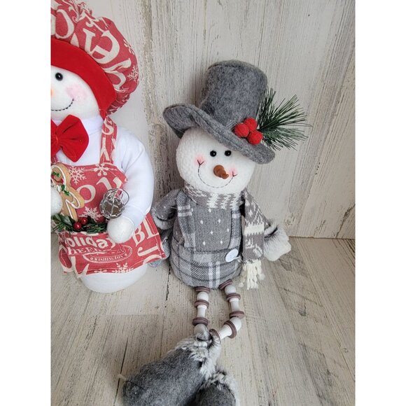 Baking cooking snowman sledding set variety home decor unique Xmas - Picture 2 of 9